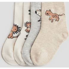 Beige Underwear H&M Baby 4-Pack Socks - Beige