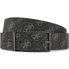 Guess Men Belts Guess Agueda 4G Logo Belt - Black
