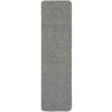 Dunelm Marvel Shaggy Washable Indoor Grey 50x180cm