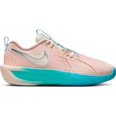 Nike Basketskor Nike Air Zoom GT Cut 3 Washed Coral Dusty Cactus - Washed Coral/Dusty Cactus/Metallic Silver