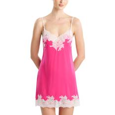 Pink Negligées Natori Lace Trim Chemise