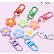 Temu Flower Keychain For Women' Decoration Key Chain