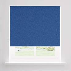Dunelm Luna Classic Blue Blackout Roller Blind 183x162cm