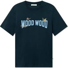 Wood Wood T-shirts Wood Wood Wwbobby Herr Kortärmade T-shirt - Dark Navy