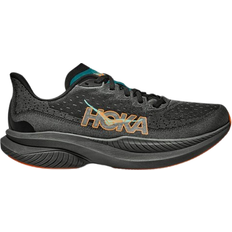 Hoka Mach 6 M - Black/Electric Tangerine