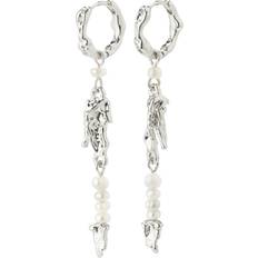 Pilgrim Niya Earrings - Silver/Pearls