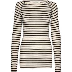Gai+Lisva Amalie L/S Sailor Wool Top - Vit