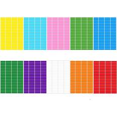 Purple Label Makers & Labeling Tapes Temu 840 Colorful Rectangular Label Stickers 10 Sheets