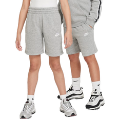 Nike Boys' Sportswear Club Fleece Lounge Shorts Grey Heather/White