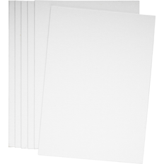 Panduro Hobby Canvas Panel Hvide 21x29.7cm 6stk