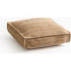 Golvkudde hemtextil H&M Golvkudde I Jute 55x55 Komplett dekorationskudde Beige