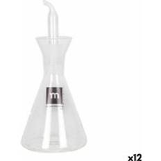 La Mediterránea Iraia Transparent Borosilicate Glass 125 ml Pack of 12 Oil- & Vinegar Dispenser