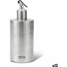 Oil- & Vinegar Dispensers Quttin 550ml Silver Stainless Steel Cruet 12 Units Oil- & Vinegar Dispenser