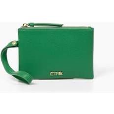 Green Coin Purses Bien-être Scout Faux Leather Wristlet Purse - Green