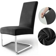 Loose Chair Covers Shein Solid Color Dining Covers 1/4 Pcs Loose Chair Cover