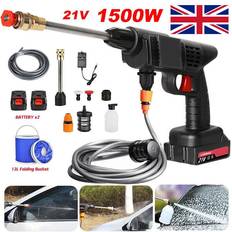 Temu 2 Battery Portable Cordless Car High Pressure Washer