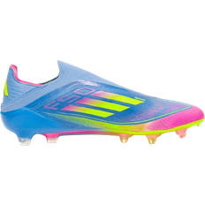 Adidas f50 elite fg adidas F50 Elite Laceless FG M - Blue Fusion/Lucid Lemon/Lucid Pink
