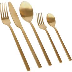 Argon 40pc Stainless Steel - Black Cutlery Set