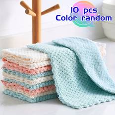 Cloths on sale Temu 10-pack Super Absorbent Microfiber Cleaning Cloths