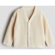 Koftor Barnkläder H&M Våffelstickad Kofta - Beige