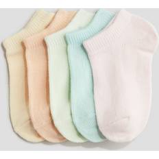 Yellow Underwear H&M Baby 5-Pack Trainer Socks - Yellow