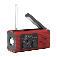 Radios Typecat Emergency Weather Radio 2000mAh Alert Radio Solar Charging
