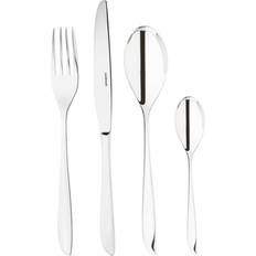 Sambonet Leaf Stainless-Steel of 24 One Size Silver Cutlery Set 24pcs