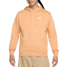 Nike Sportswear Club Fleece Pullover Hoodie - Copper Moon/White