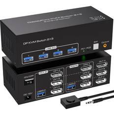 1.4 - DisplayPort KVM-switche Nordic KVM-165