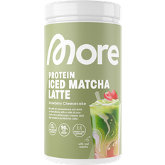More Nutrition Iced Matcha Latte Strawberry Cheesecake 500g