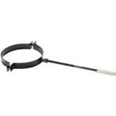 Caminetti Reggitubo Canna Fumaria NN28 Pellet Light Nero 8 cm