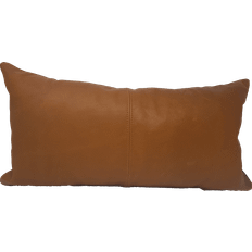 By Fogstrup Leather Cushion Oblong 2 Panels Komplett dekorationskudde Brun (63x32cm)