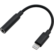 Dacota Platinum Lightning - 3.5mm M-F Black 0.1m