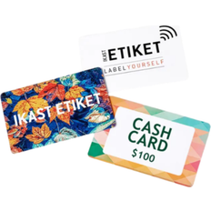 Fysiskt Presentkort ikastetikett Cash Cards and Prepaid Cards 100 USD