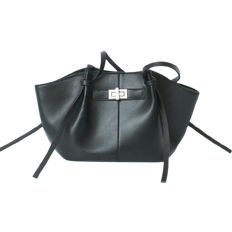 Gina Tricot Midi Long Strap Bag - Black