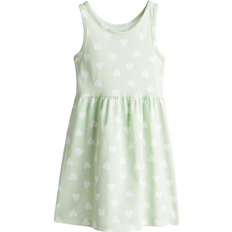 Green Children's Clothing H&M Girls Green Patterned Cotton Dress - Green