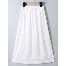 Shein Lace Trim Half Slip Dress Underskirt - Mid-Length