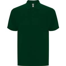 Hiking - Unisex Tops Centauro Premium Short-Sleeved Polo Shirt - Bottle Green