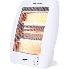 White Fan Radiators Geepas Quartz Halogen Heater 400W
