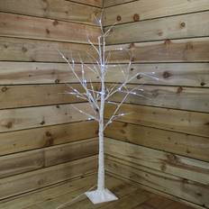 Indoor Outdoor Lit Birch 8ft Christmas Tree