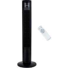 Netta 42 Inch Oscillating Tower Fan Black