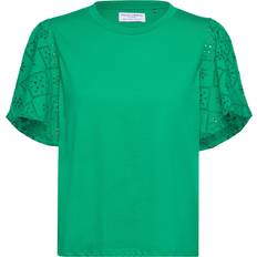 Lindex T-shirts Lindex Top Sonia - Grön