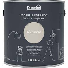 Dunelm Eggshell Emulsion Wall Paint, Radiator Paint Sandstone 2.5L