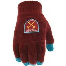 Red Gloves & Mittens West Ham United F.C. Touch Screen Winter Gloves - Scarlet