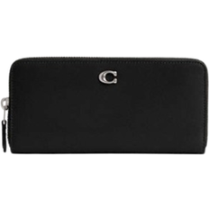 Coach Essential Slim Accordion Zip Wallet - Silver/black