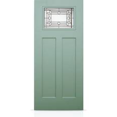 External Door Calhome Fiberglass Pulse 36-in 80-in x Front External Door S 6020-G10Y (x)
