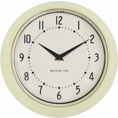Beige Vægure Beyond Time Retro Cream Vægur 23cm
