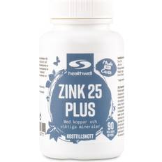 Healthwell Zink 25 Plus 90 st