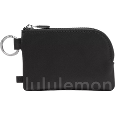 Lululemon Clippable Card Pouch - Black/Traverse Grey