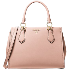 Michael Kors Marilyn Medium Saffiano Leather Satchel - Soft Pink